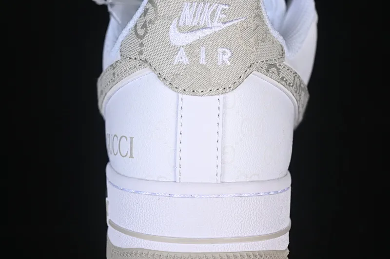 All categories Nk Air Force 1 Air Force series Nk Air Force 1 Low Air Force low-top Nike Air Force 1'07 Low Gucci co-branded beige denim luminous Air Force 1 low-top casual sneakers XX3168-197